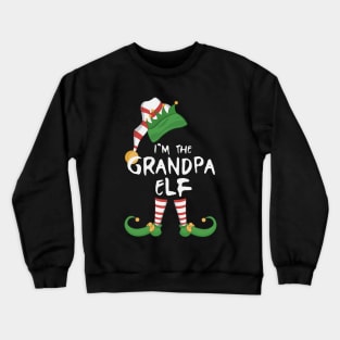 I'm The Grandpa Elf Crewneck Sweatshirt